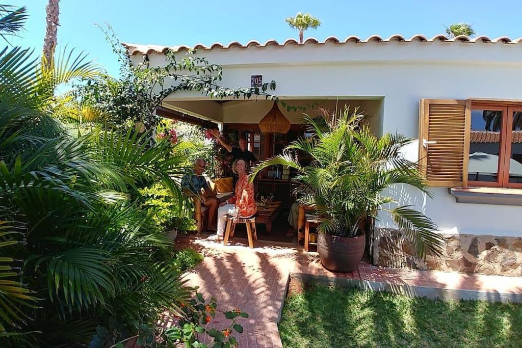 Bungalow Tropical Con Piscina Y Aire Acondicionado Maspalomas  Exterior photo