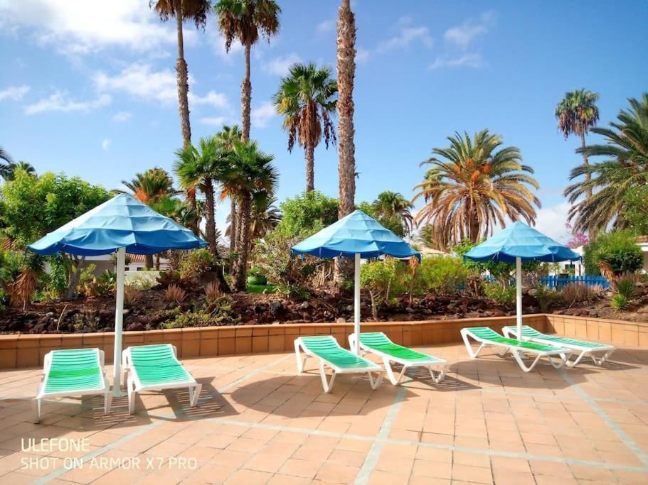 Bungalow Tropical Con Piscina Y Aire Acondicionado Maspalomas  Exterior photo