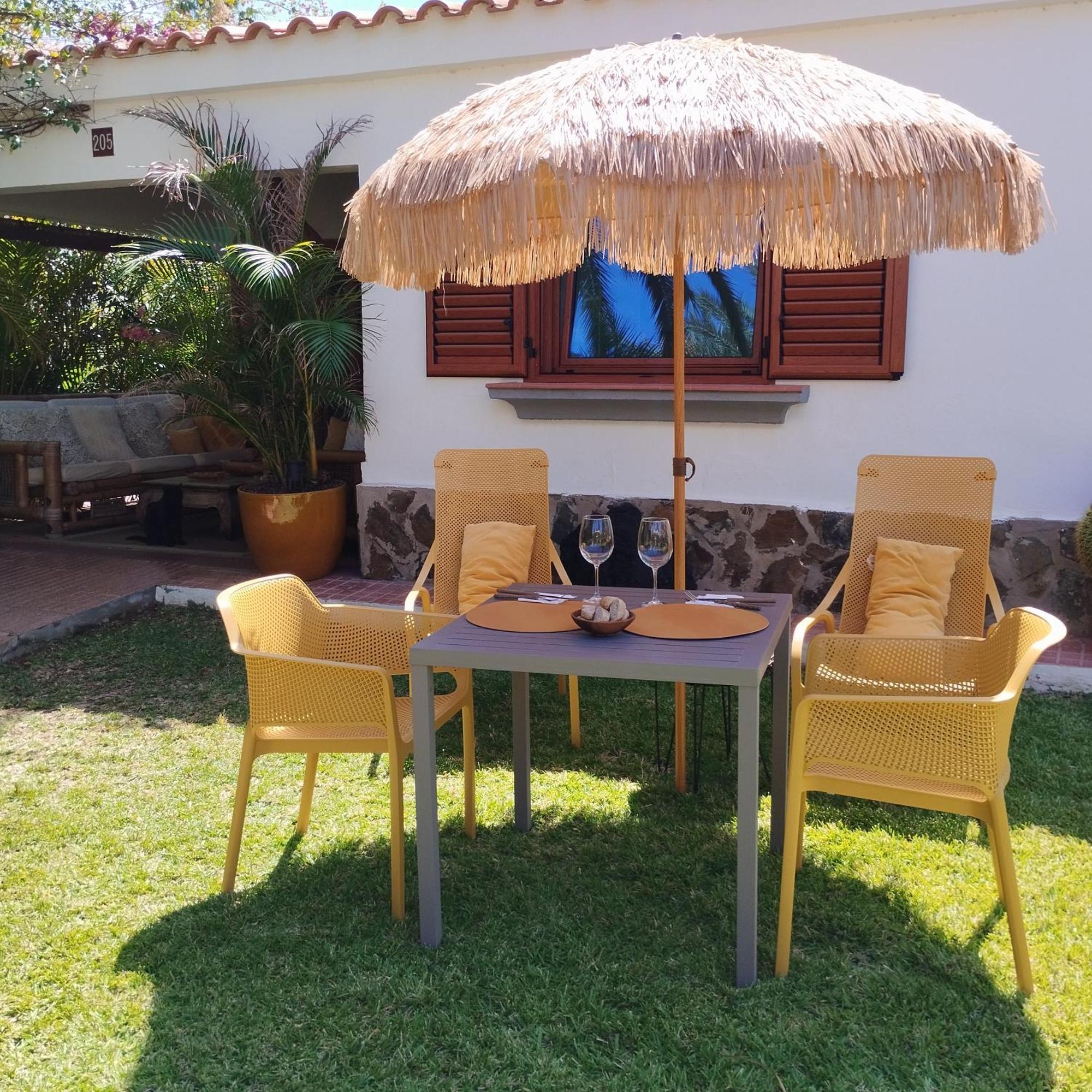 Bungalow Tropical Con Piscina Y Aire Acondicionado Maspalomas  Exterior photo